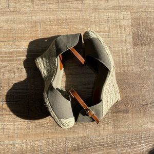 Wedge strap shoes espadrilles